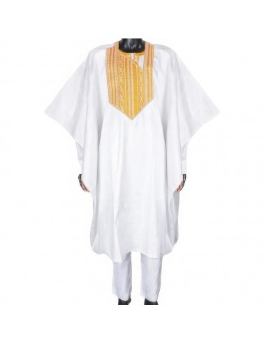 Boubou Africain Tenue Homme brillant des détails fins