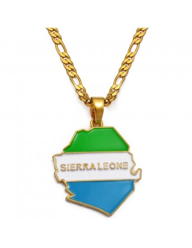 Collier Africain Sierra Leone de France