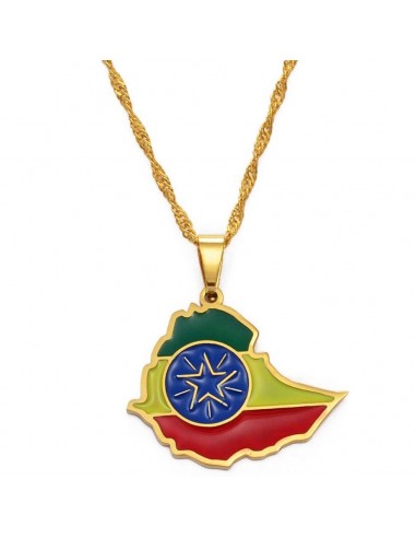 Collier Africain Éthiopie d'Europe débarque