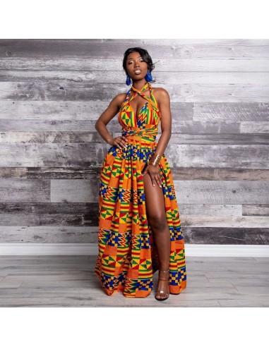 Robe Africaine Pagne Simple meilleur choix