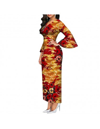 Robe Africaine Droite Moderne prix