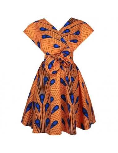 Robe Africaine en Pagne pour bénéficier 