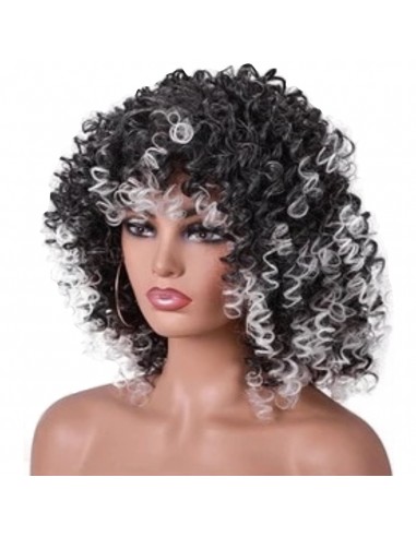 Perruque Afro Noire Avec Cheveux Gris sélection de produits