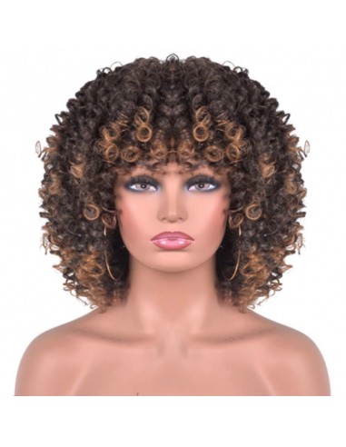 Perruque Afro Noire Mixte Blond Jusqu'à 80% De Réduction