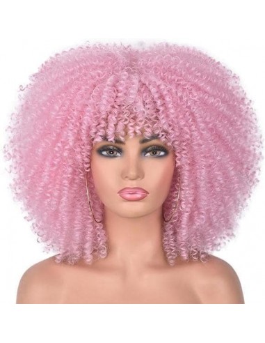 Perruque Afro Rose paiement sécurisé