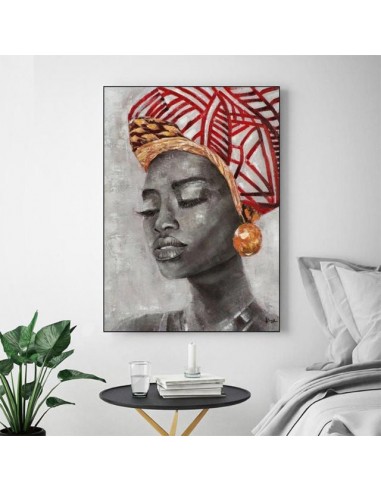 Grand Tableau de Femme Africaine En savoir plus