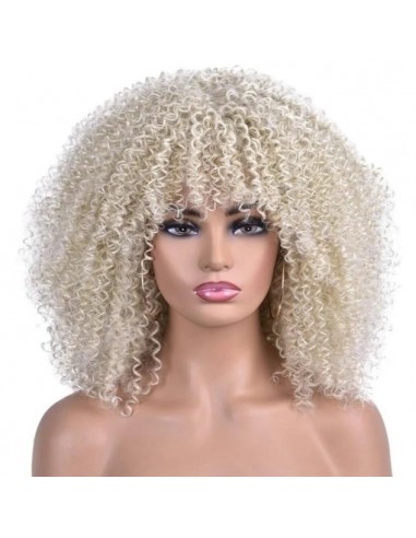 Perruque Afro Curly Blonde store