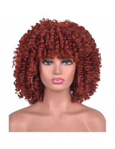 Perruque Afro Rousse pour bénéficier 