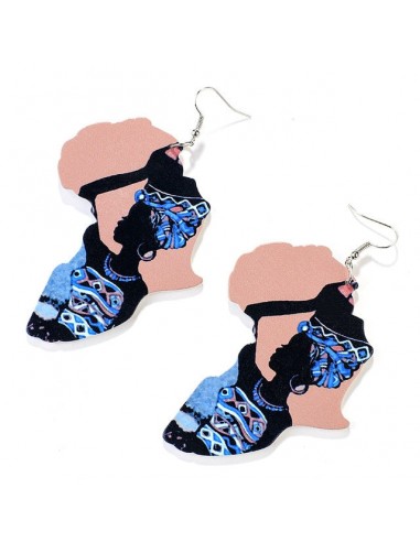 Boucles D'Oreilles Fantaisies Africaines livraison gratuite