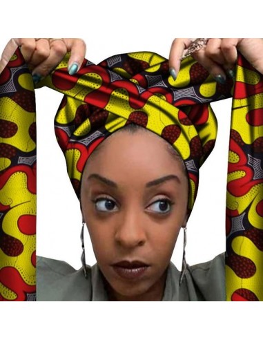 Turban Africain Bazin les ligaments