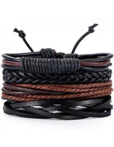 Bracelet Cuir Main Africain de l' environnement