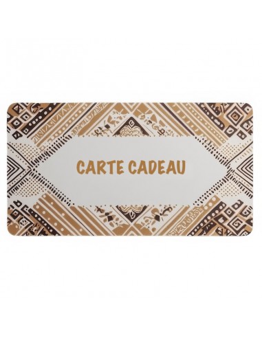 Carte-cadeau Boutique Africaine la livraison gratuite