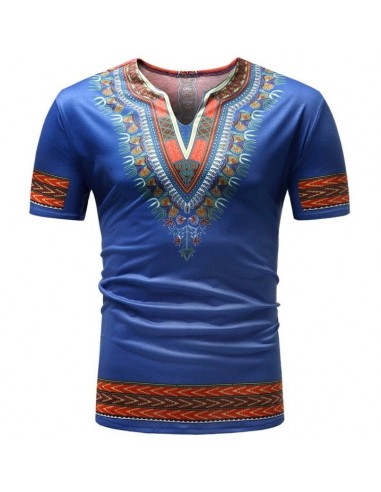 T-Shirt Homme Style Africain pas cher