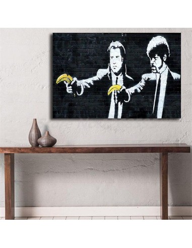 Tableau Banksy Pulp Fiction 2024