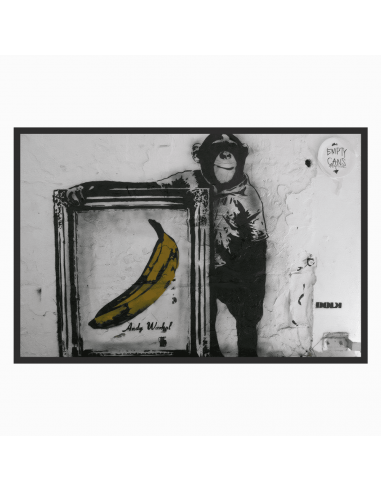 Tableau Banksy Banane Par le système avancé 