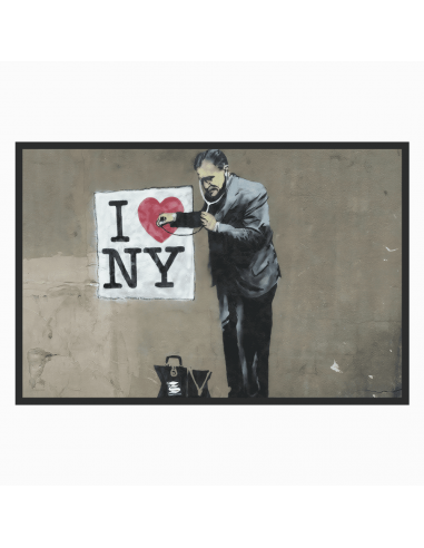 Tableau Banksy I Love New York en ligne