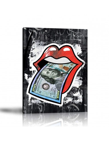 Tableau Rolling Stones Voir les baskets