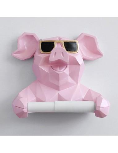 Porte Papier Toilette Cochon Véritable concentré