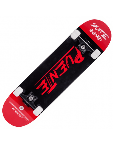 Skateboard Noir et Rouge outlet