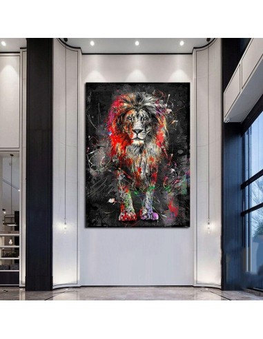 Tableau Lion Moderne prix pour 