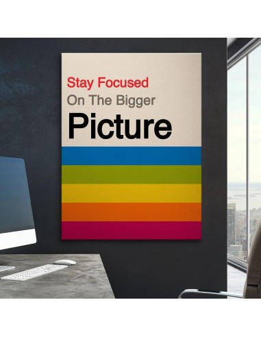 Tableau Stay Focused pas cher