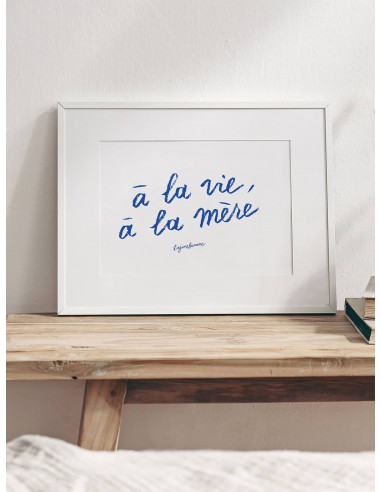 La mini'affiche à la vie, à la mère destockage