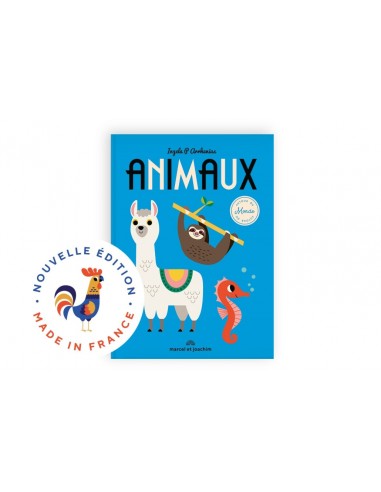 Marcel et Joachim - Livre Animaux autour du monde paiement sécurisé